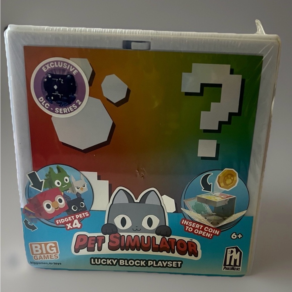 Pet Simulator Lucky Block Playset by Big Games - Blue